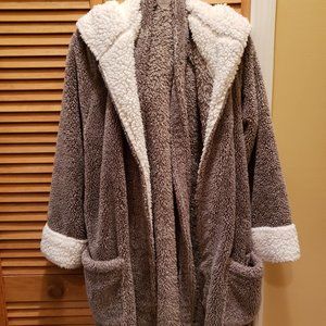 Berkshire Day Dream Robe Gray/White L